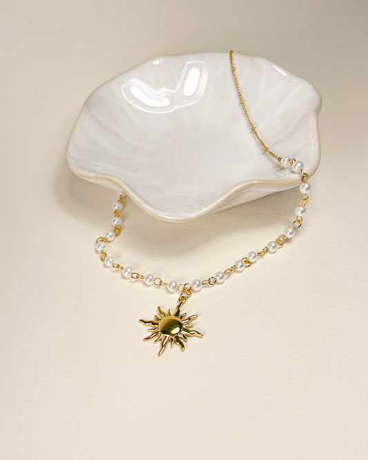 Soleil Pearl Necklace