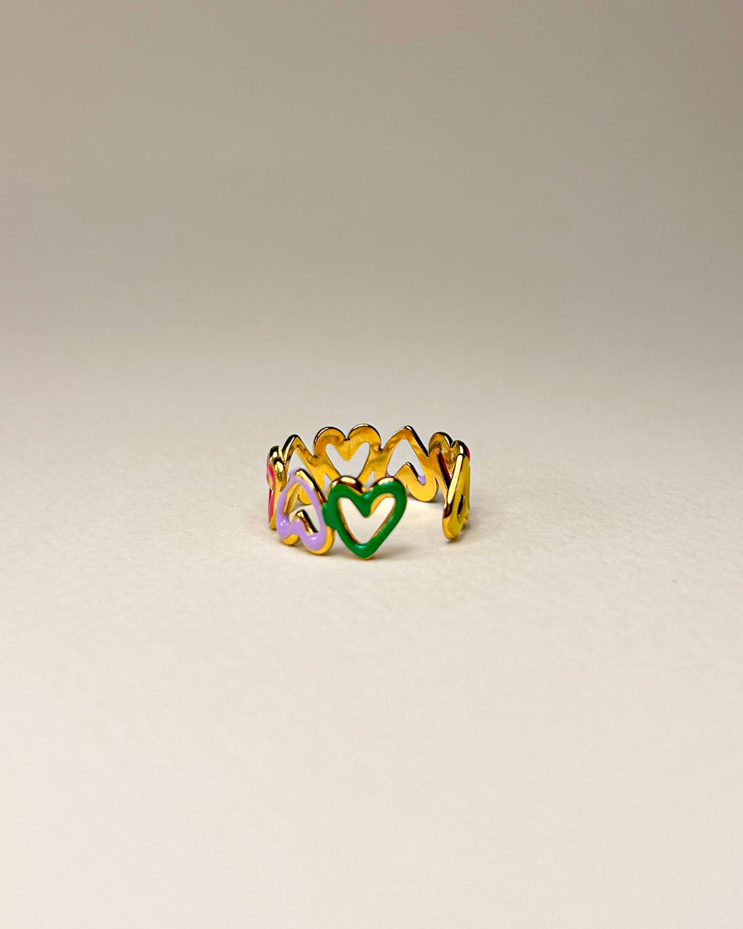 Candy Hearts Ring