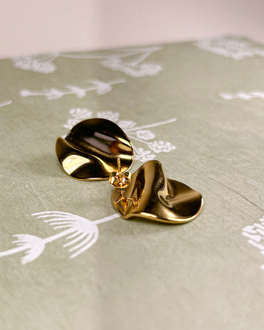 Sculpted Sun Earrings