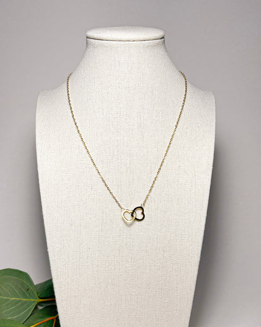 Intertwined Hearts Necklace