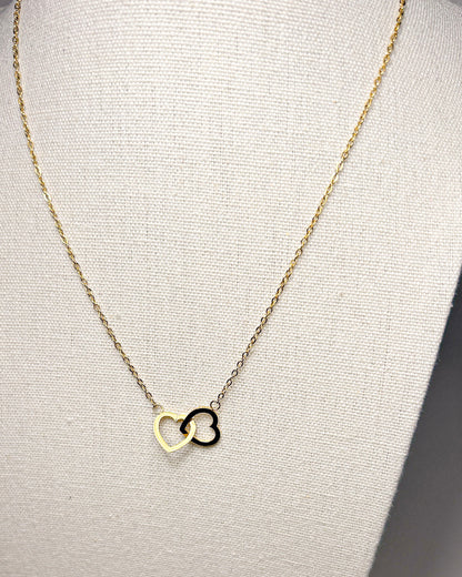 Intertwined Hearts Necklace