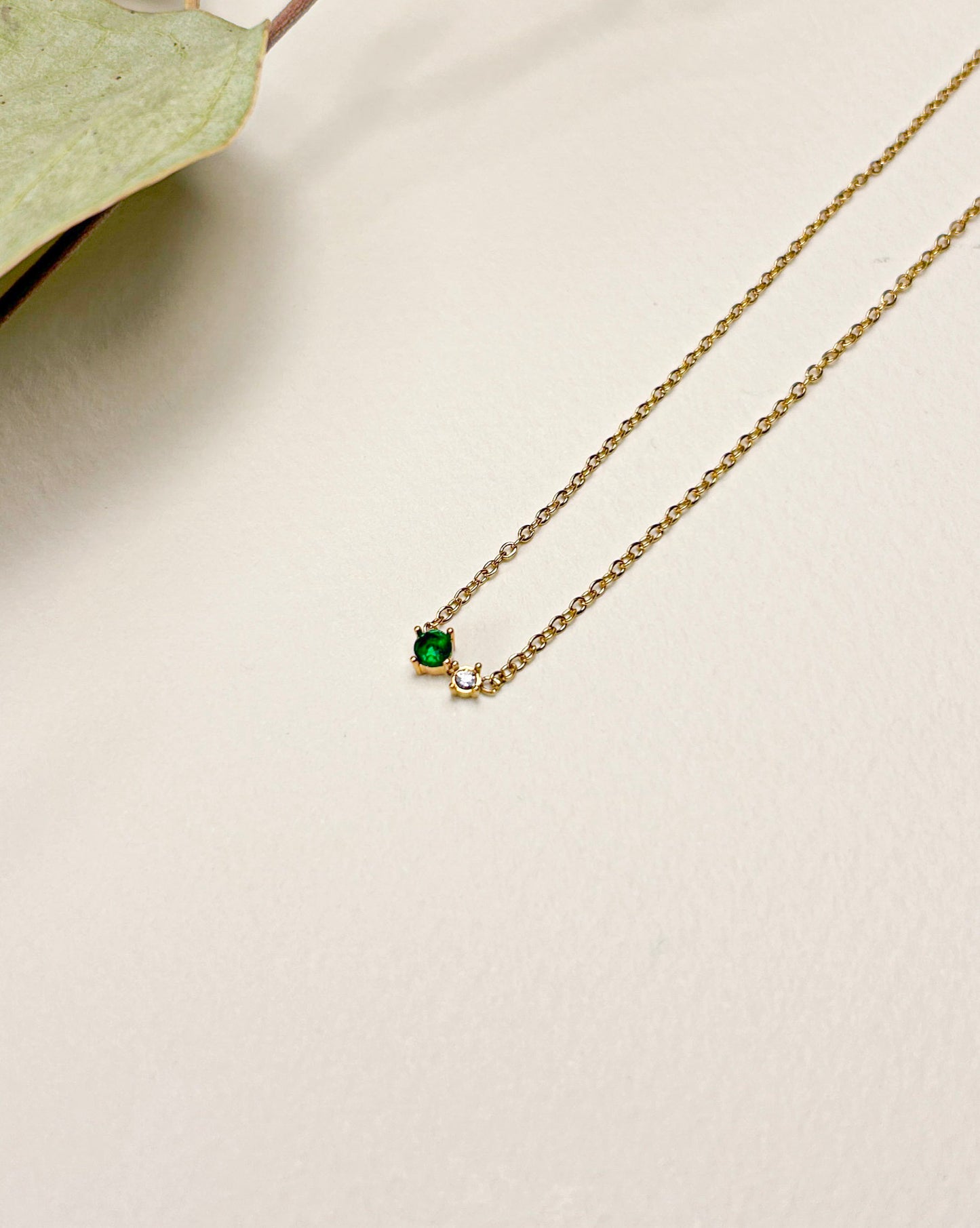 Dewdrop Duo Necklace